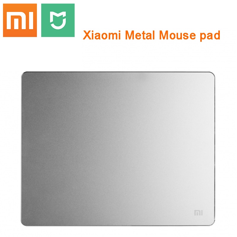 100% Originele Xiaomi Mijia Smart Muismat Metalen Muismat Slanke Aluminium Dunne Computer Muis Pads Frosted Matte Voor kantoor