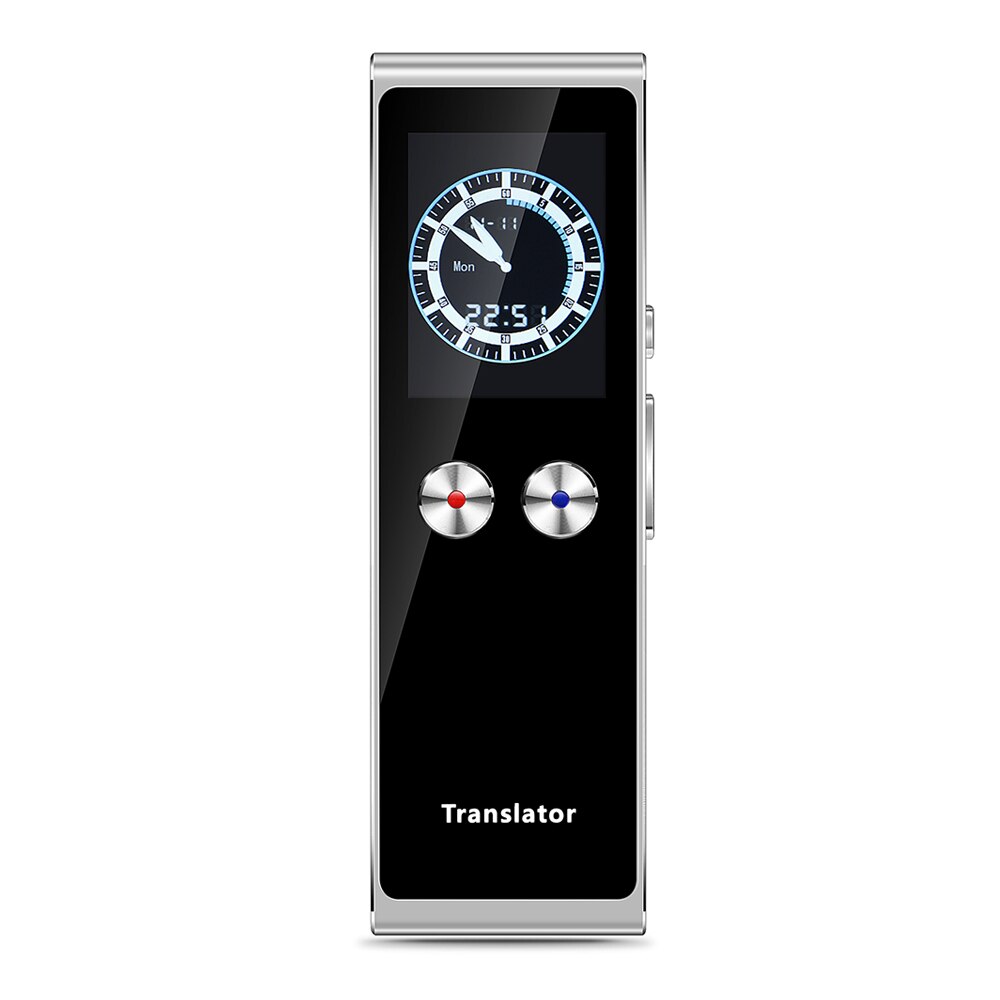 T8S Portable Voice Translator 51Language Translator Smart Translator Offline In Real Time Smart Voice Translator Portable: Silver