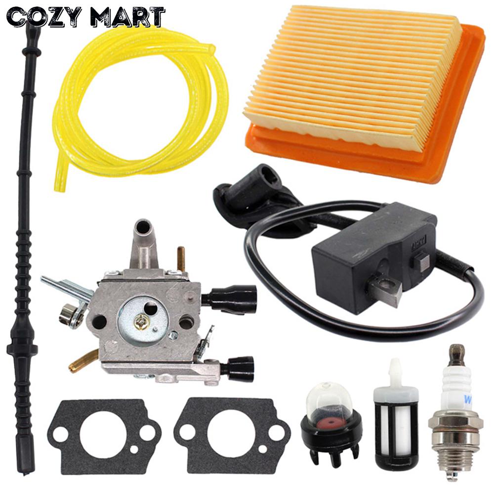 Carburateur Bobine D'allumage Filtre À Air Pour ST FS120 FS200 FS250 FS300 FS350 Tondeuse Débroussailleuse 4134 120 0603, 4134 400 1301