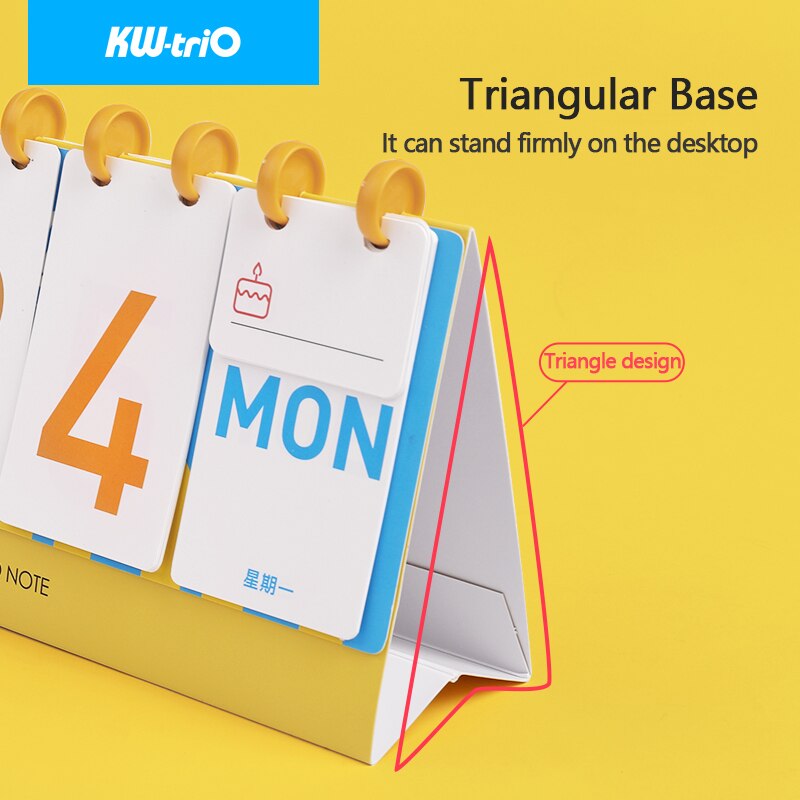 2022 Cute Desk Calendar Mushroom Hole DIY Perpetual Calendar Desktop Time Reminder Days Countdown Schedule Planning