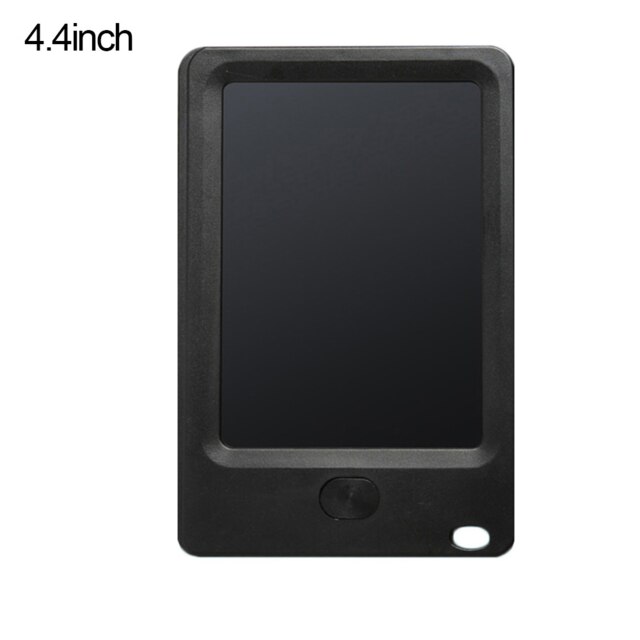 "4.4'' 8.5'' 12'' inch Writing Tablet Portable Drawing Graphics Handwriting Pad Smart LCD Electronic Notepad ultra-thin Board: 4.4inches black