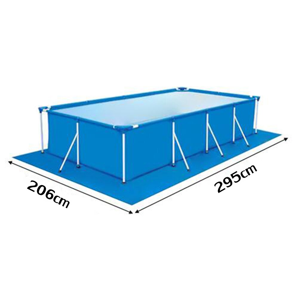 Rectangle Swimming Pool Mat Foldable Pool Floor Cloth Swimming Pool Protective Mat