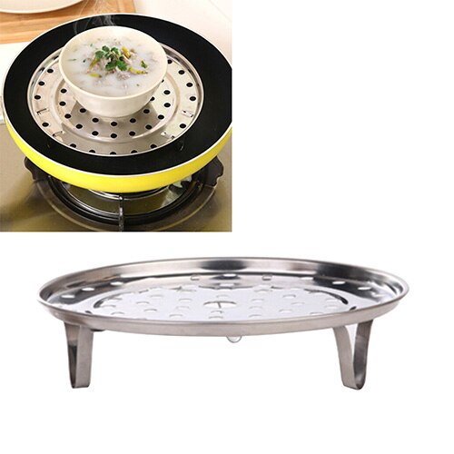Vaporera de acero inoxidable, bandeja para cocción al vapor, utensilio de cocina