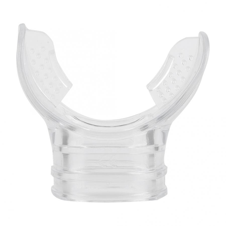Tauchen Beißen Mundstück silikon Transparent PVC Professionelle Tauchen Standard Beißen Mundstück schwimmen tauchen zubehör