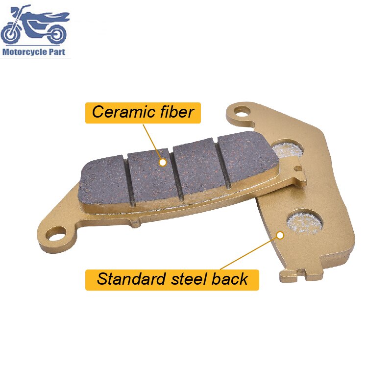 Motorfiets Remblokken Voor Kawasaki J125 J300 Z750 ZR750 KLE300 KLE650Z 650 Z750 Z800e Z 800 E EX650 Ninja abs 2007