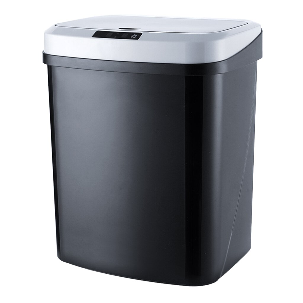 3 åbne tilstande smart automatisk sensor skraldespand med låg 30cm induktion 15l