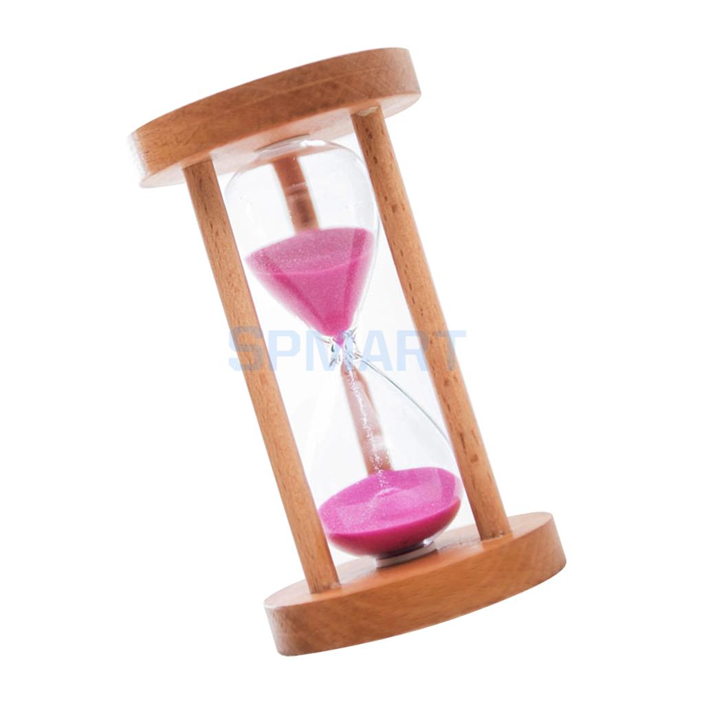 2 stücke 15 Minuten Holz Gerahmte Sand Glas Uhr Sanduhr Sanduhr Timer Kunst Handwerk Home Office Decor Kinder