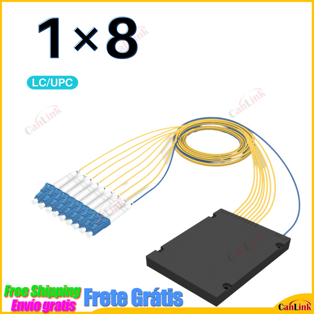 1 stücke 1m lc upc 1x32 1 × 8 faser optik Splitter Kasten optische plc