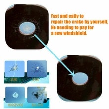 Parts Repair Fluid Kit Glass DIY Curing Strip Accessories Auto Windshield Window