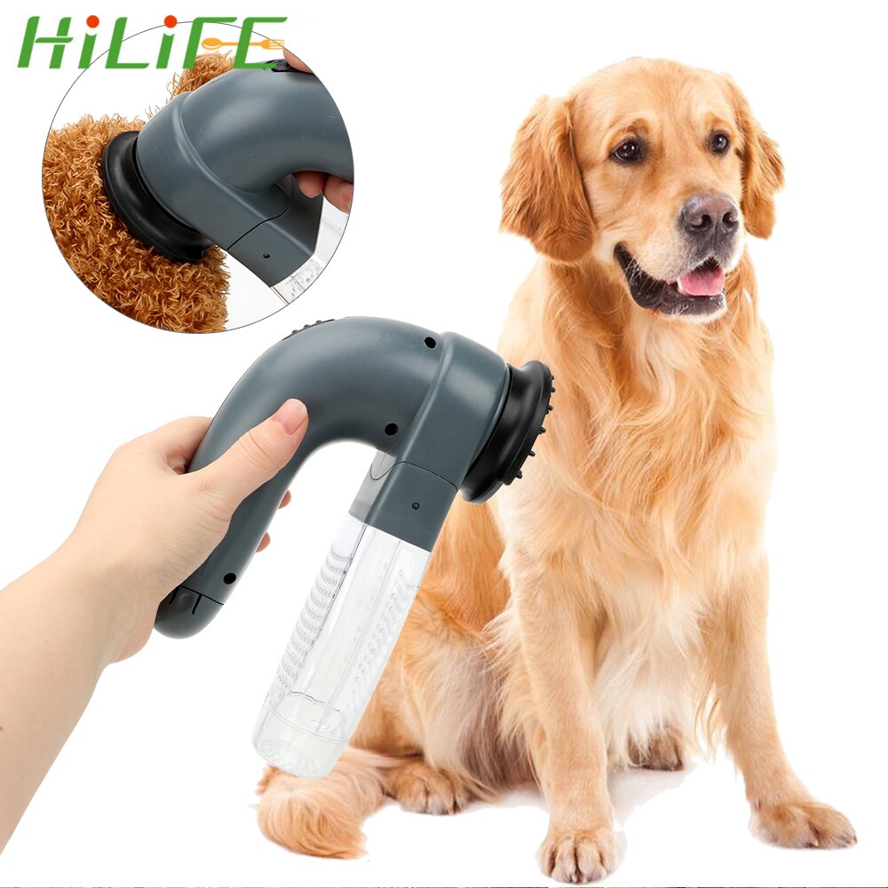 Hilife dammsugare pälsrenare katt hund djur hår kam sällskapsdjur trimning katt hund sköljning klippmaskin husdjur massage elektrisk suganordning