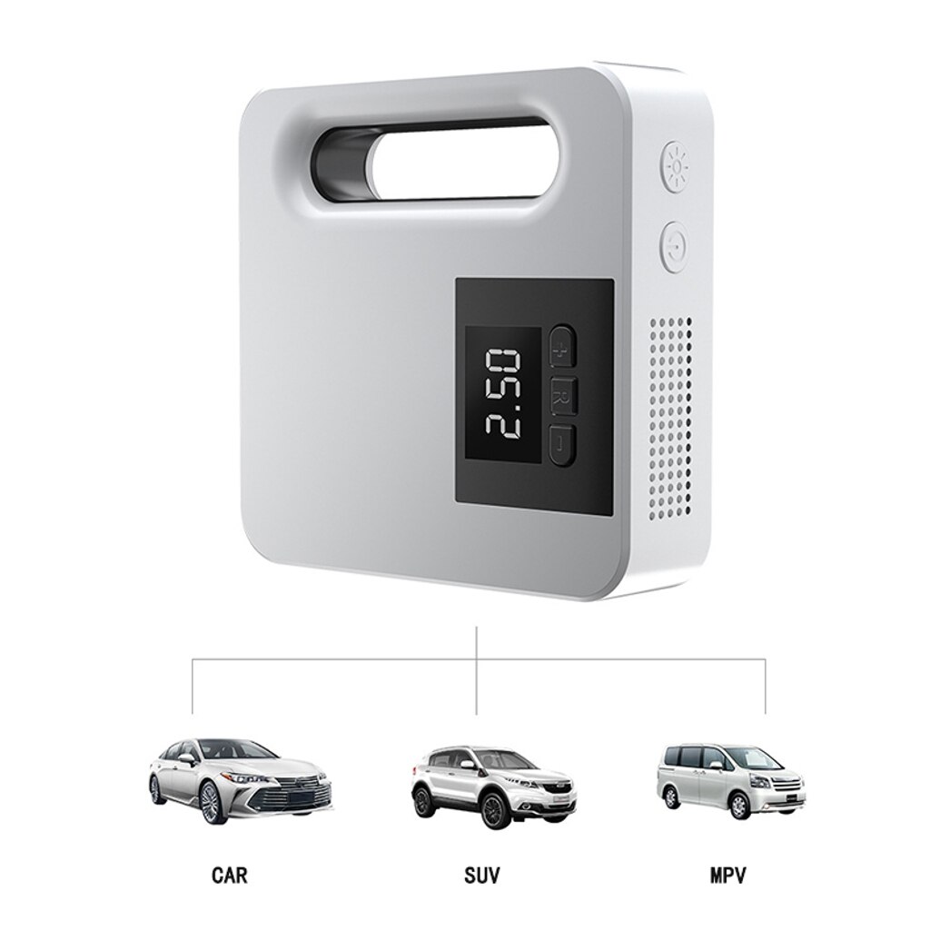 Portable Digital Tire Inflator 12V 150PSI Auto Shut Off Air Compressor LED