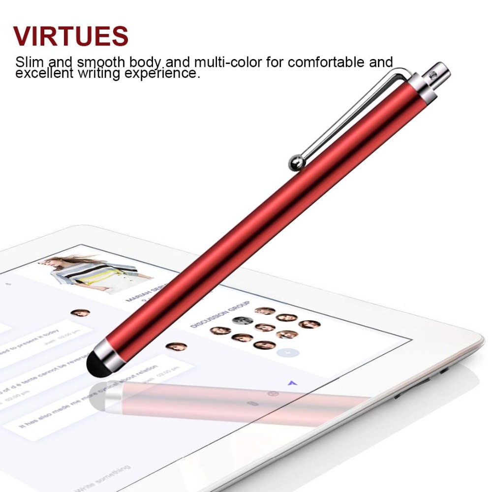 Lot De 6 Stylets écran Tactile Universels - Pour Tablette, Smartphone, Résistif Et Capacitif