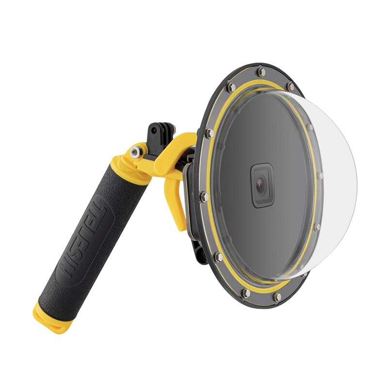Telesin Case Voor Gopro Hero9 Onderwater Camera Lens Cover E Poort Met Waterdichte Deksel Case Duiken Accessoires
