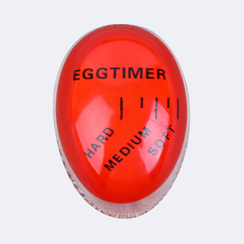 2pcs Red Blue Timer Reminder Color Changing Egg Timer Resin Material Boiled Eggs Kitchen Helper Egg Timer Red Timer Tools
