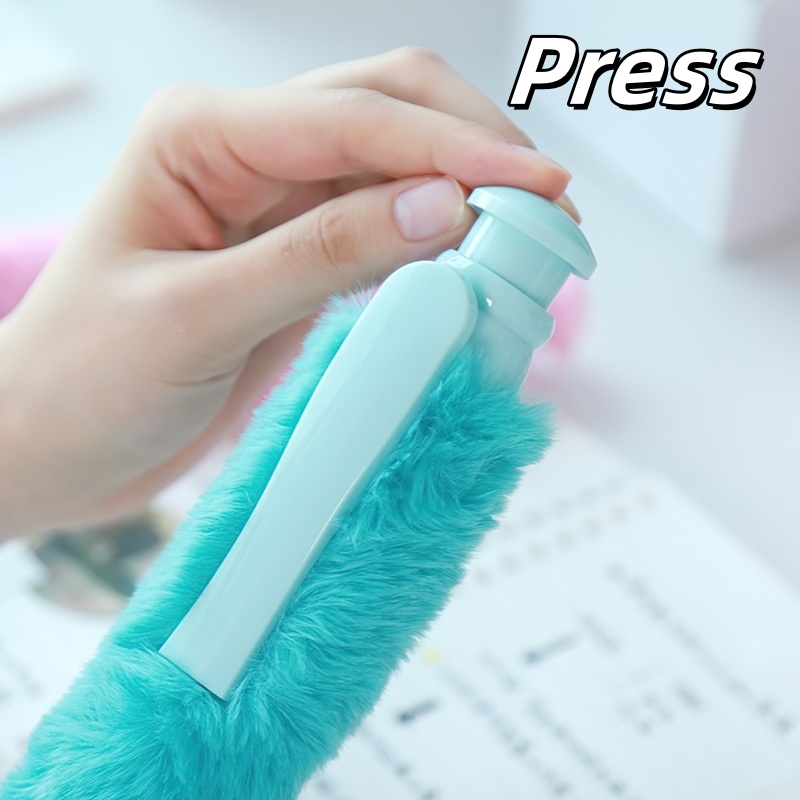 1 Uds. Bolígrafo Jumbo esponjoso, bolígrafo de 1,0mm, tinta de Color negro para escribir, oficina, escuela, A3006