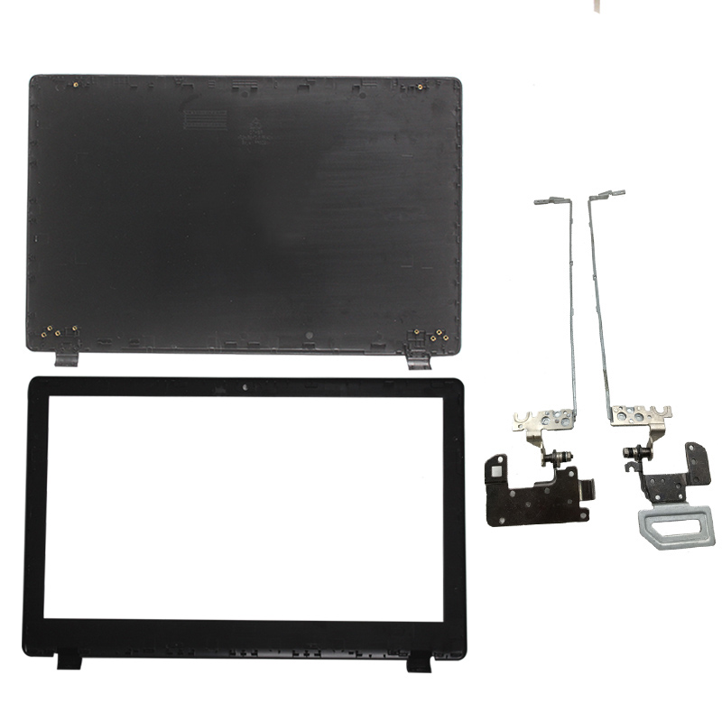 Cubierta trasera LCD para ACER E5-571 E5-571G E5-551 E5-551G Z5WAH, bisel frontal, reposamanos, parte superior e inferior, bisagras, para ACER E5-521, E5-511, E5-531, Z5WAH: A B and Hinges