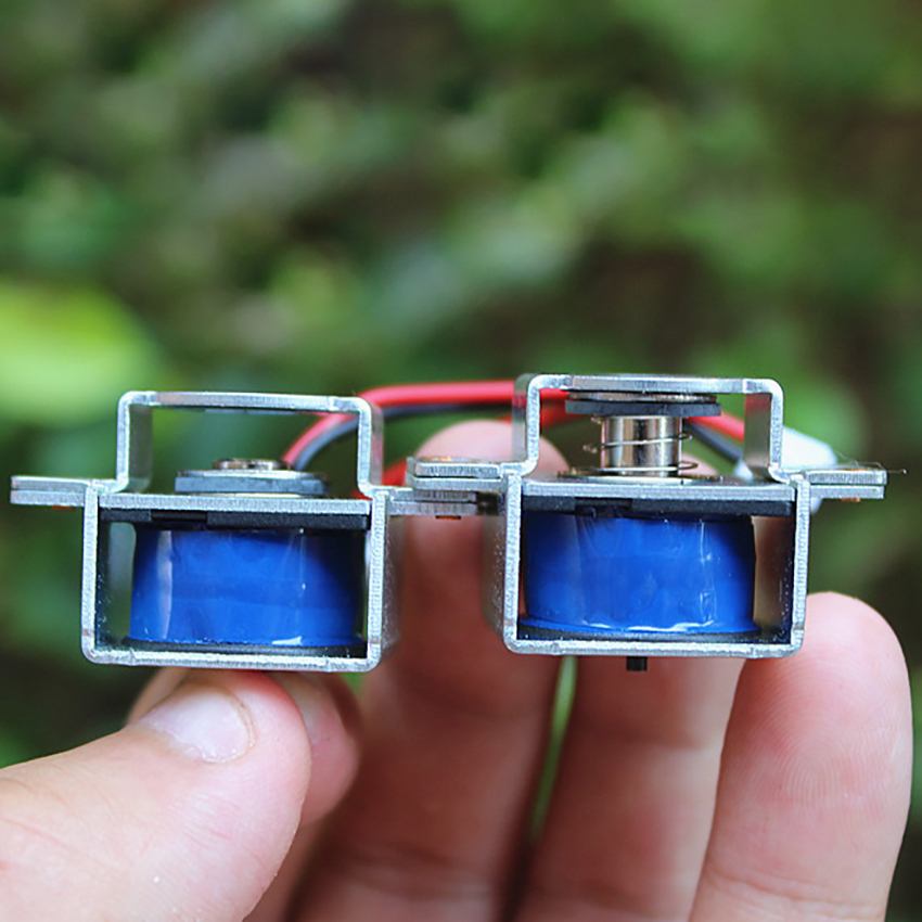 Miniature Electromagnet Inhaled Through Push-pull Type Micro Electromagnet DC 5V 6V 9V 12V DIY Magnetic Materials