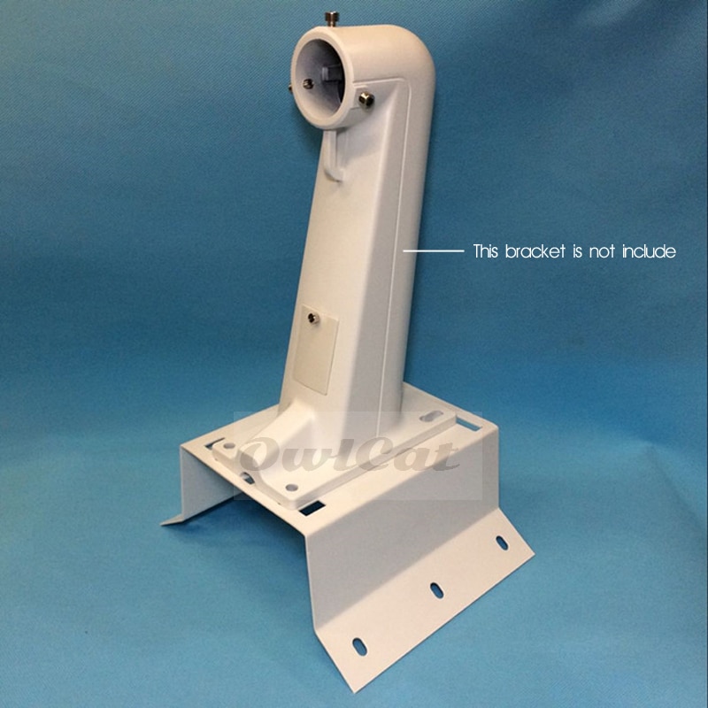 CCTV exterior wall bracket Universal Dahua Hikvision Dome Camera bracket Wall outer Corner bracket Wall corner Mounting plate