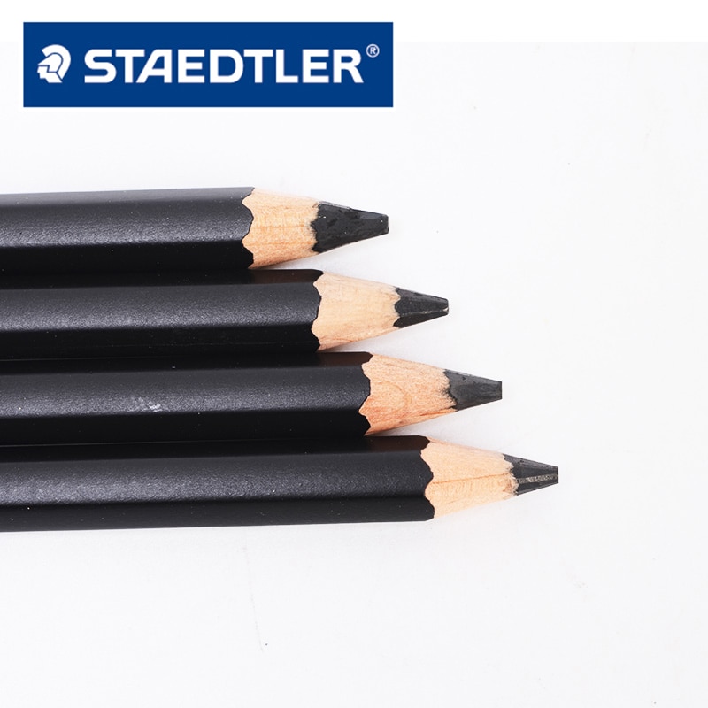 Staedtler Ergosoft Matita Da Colorare Nero Barile Marte Staedtler Lumograph Disegno e Schizzi Matite HB 2B 4B 6B 7B 8B 12 pz