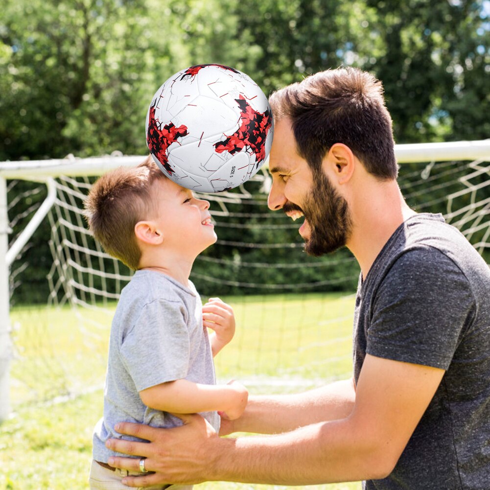 Voksen størrelse 4 5 fotball utendørs kamp trening fotball student barn tenåring pu for utendørs fotballag trening ball pu materiale