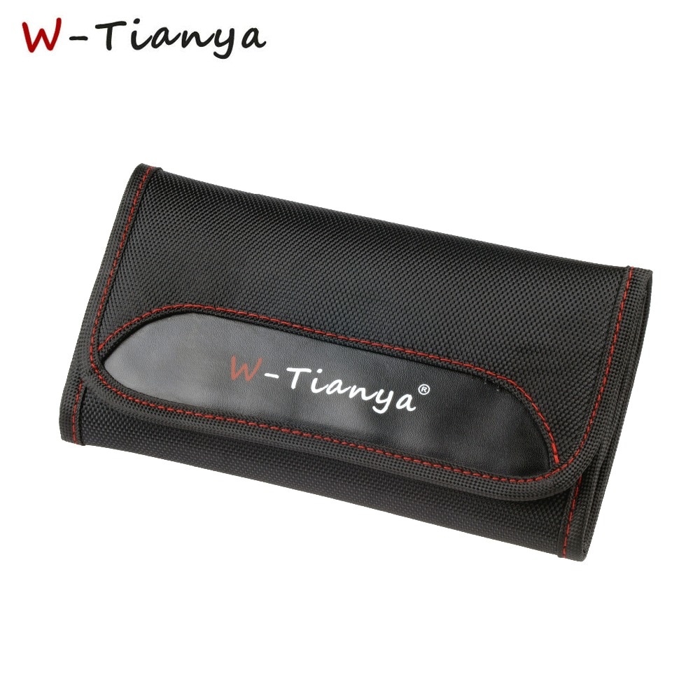 WTIANYA Camera Filter Case Wallet Pouch 6 Pockets Camera Filter Bag For Canon NIKON SONY camera Lens Filters 37mm to 82mm