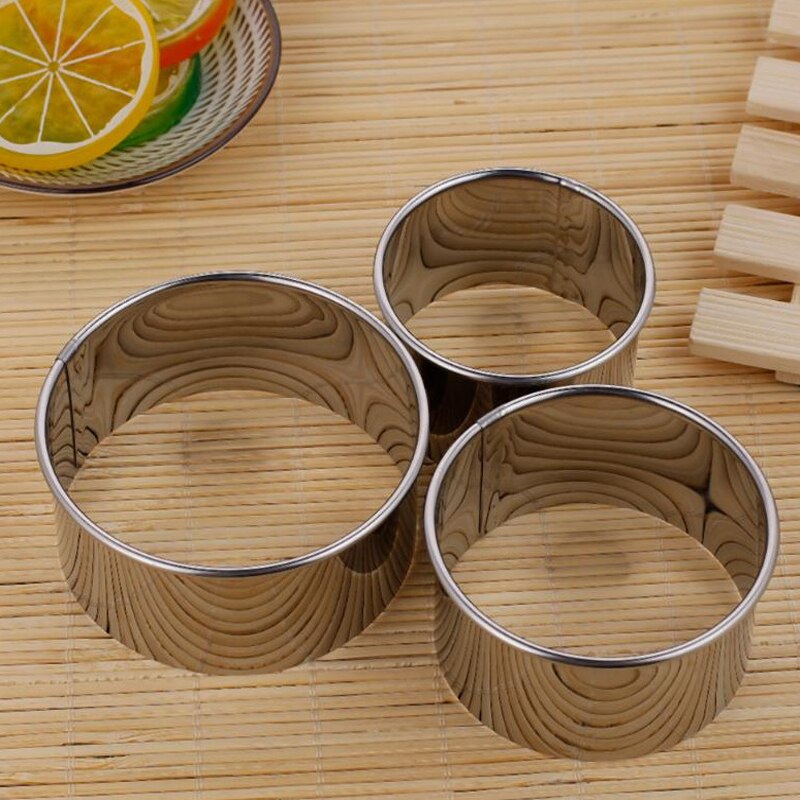 Lot de 3 moules à boulettes en acier inoxydable, ustensile de cuisine pour fabriquer des boulettes rondes