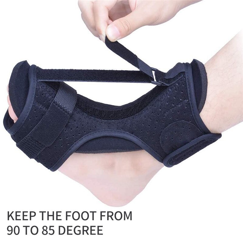 Verstelbare Plantaire Fasciitis Night Voet Spalk Orthopedische Brace Elastische Dorsale Night Spalk Verlichten Hielspoor