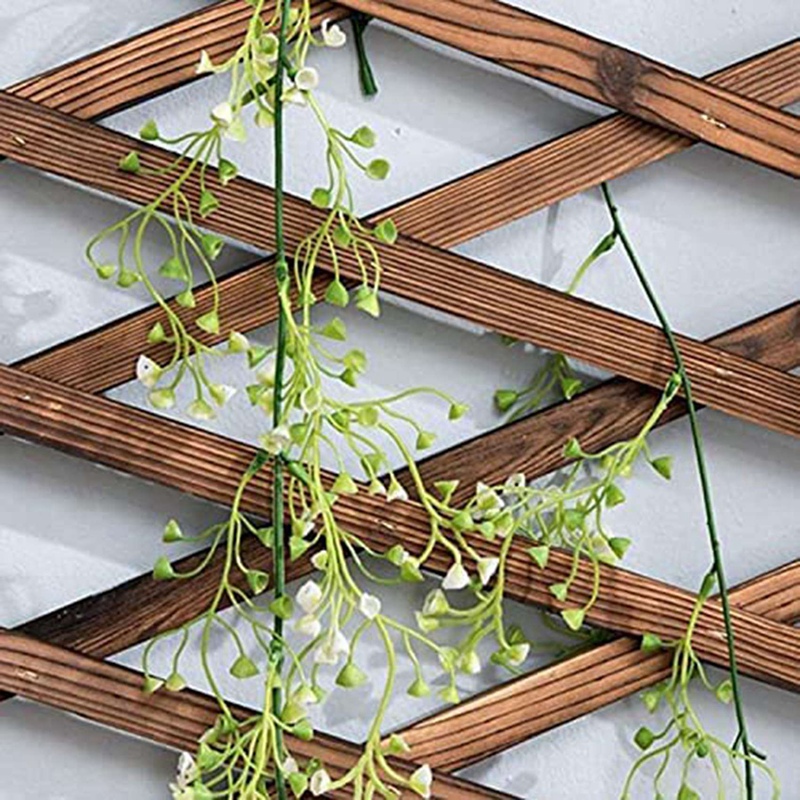 Wooden Lattice Wall Plant Garden Trellis for Climbing Plants Outdoor Air Plant Vertical Rack Wall Decor