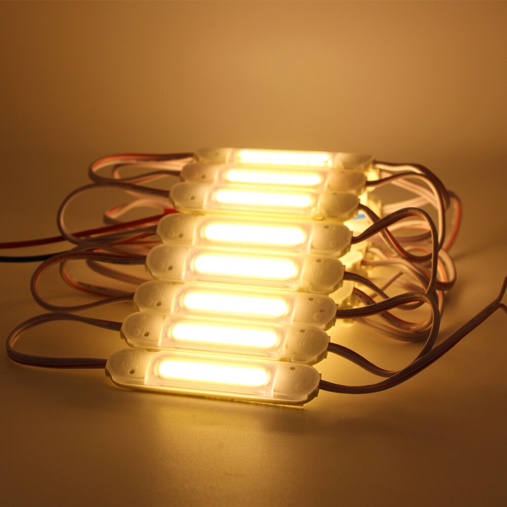 20pcs COB LED Module channel letter 2W High Brightness Advertising lamp Led Sign Backlights Waterproof modules white red strip