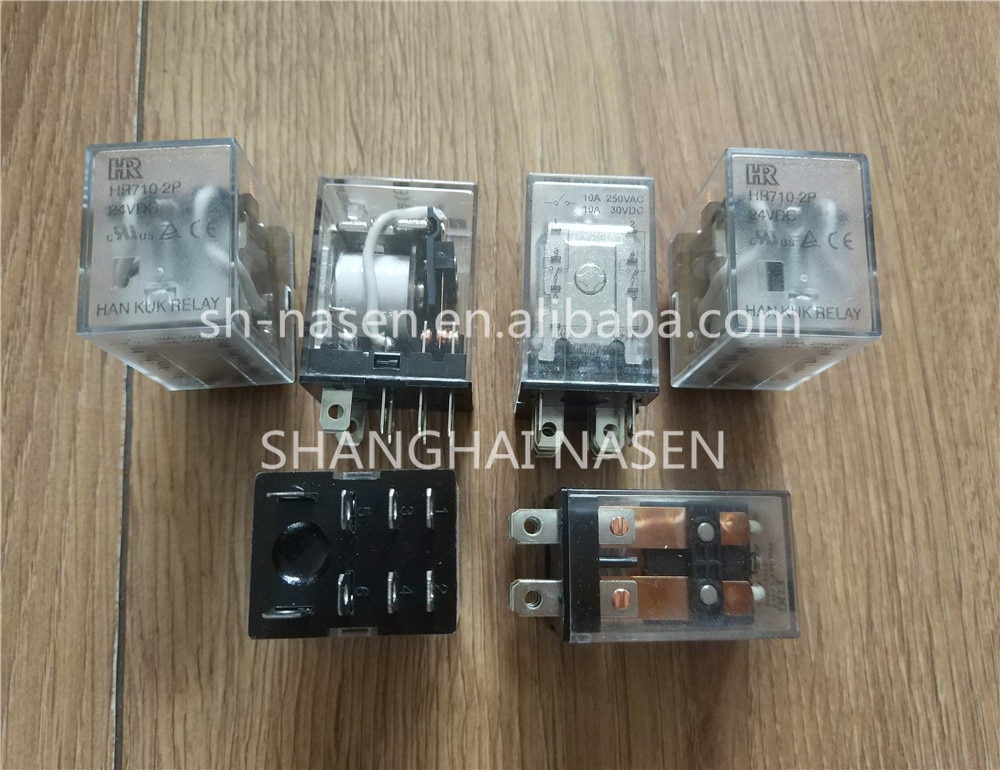 HAN KUK relay HR710-2P , coil DC24V