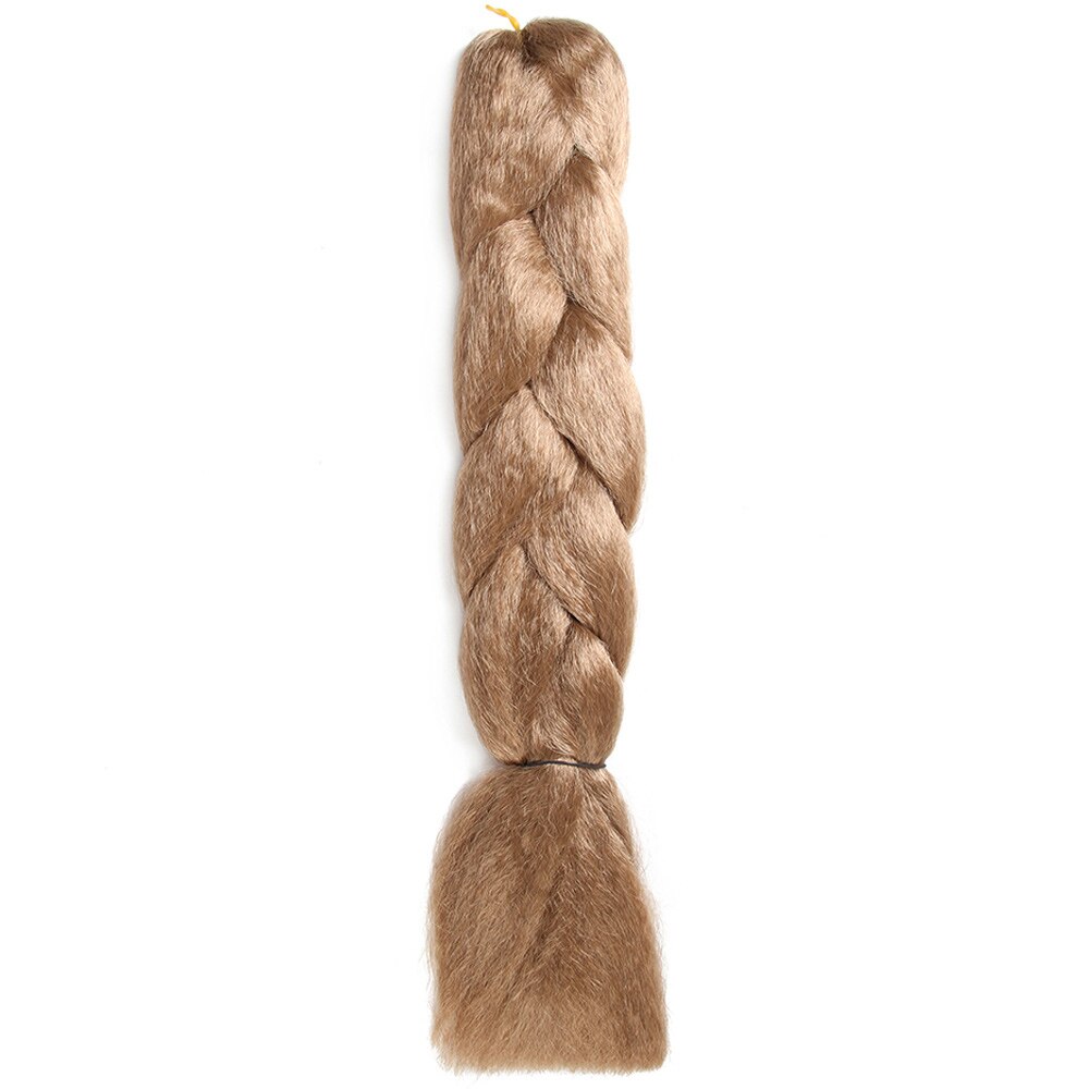 Ombre Flechten Braun Haar Erweiterungen Jumbo Zöpfe Synthetische Häkeln Geflecht Soku Reine Farbe Lange Flechten Für Frauen 1Stränge/Pack