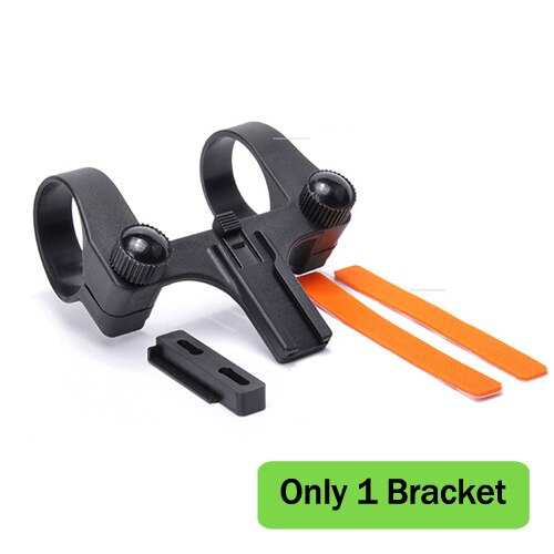 Campanello per bici anello elettronico avvisatori acustici faro per Computer 3 in 1 120DB accessori per biciclette con allarme ad aria forte: Only holder