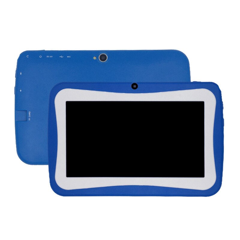Touch kids Tablet 7 Inch Kids Learning Wifi Tablet Quad Core Education Android 4.4 8GB Dual PC Tablets for Children: Blue