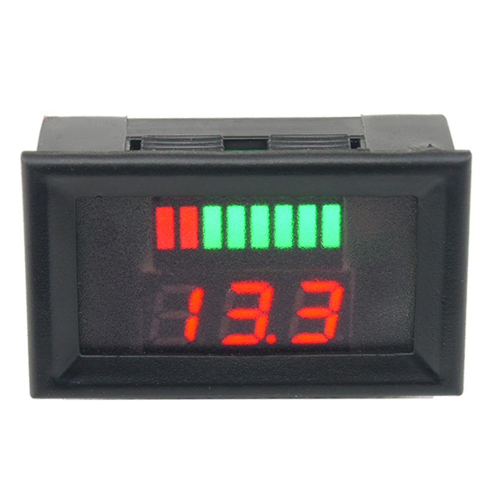 DC72V Digital Lead Acid Battery Capacity Indicator LED Display Digital Voltmeter Volt Meter Gauge Battery Measuring Tester Tool