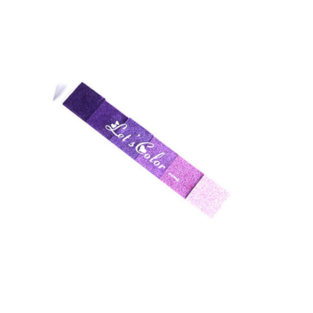 Fingeraftryk blækpude gradient farve gummi blækpude stempel fingeraftryk til børn børn 88. jan: Farve 4