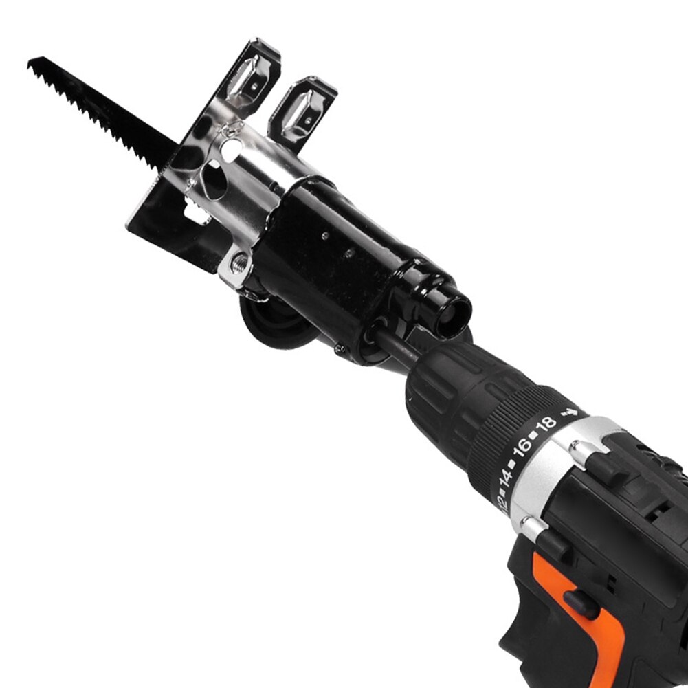 Multifunction Reciprocating Saw Adapter Electric Drill Modified Electric Saw Hand Tool Wood Metal Cutter Saw Attachment Adapter