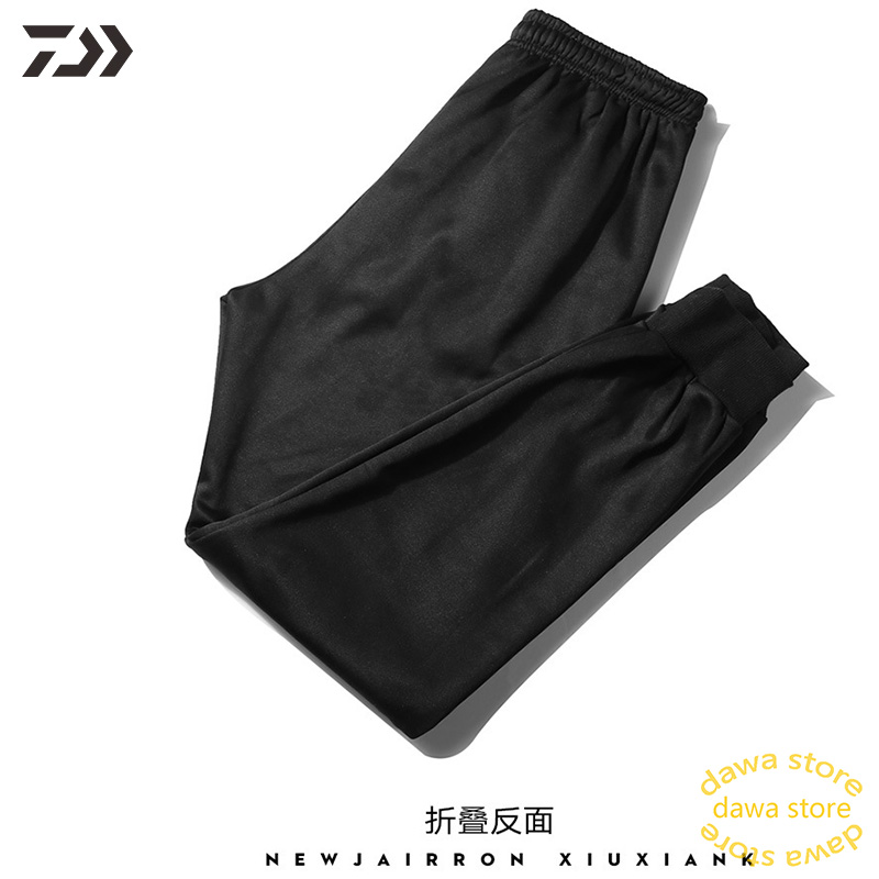 Daiwa Thermische Vissen Broek Mannen Herfst Winter Winddicht Polyester Vissen Kleding Zwart Wandelen Outdoor Ademend Vis Kleding