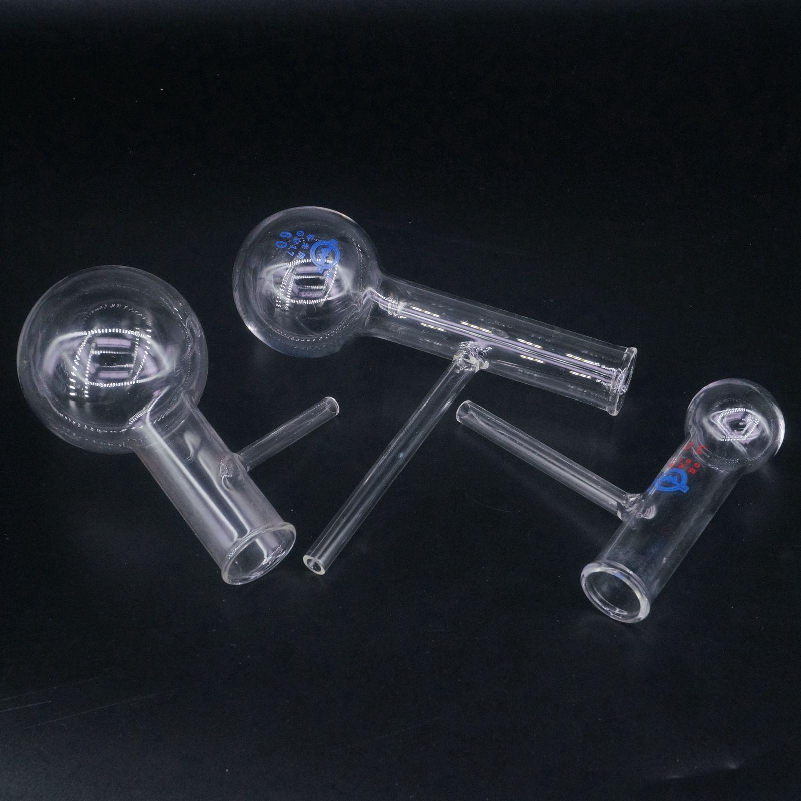 Matraz de destilación de vidrio, base redonda con brazo lateral para destilación de laboratorio, 30ml, 60ml, 100ml, 250ml, 500ml, 1000ml, 2000ml