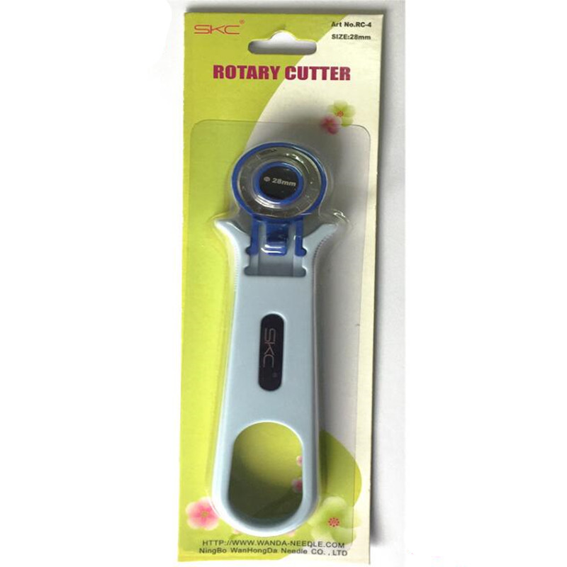 Rotary cutter with a 28 mm blade , Fabric Cutting Tool Leather Paper Vinyl strips Rotary Cutter