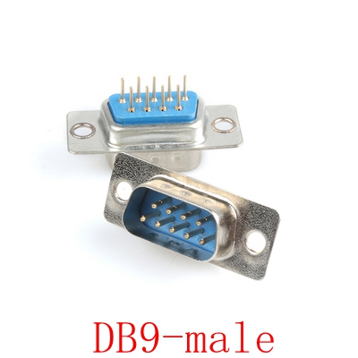 DB9 DB15 DB25 DB37 Mannelijke En Vrouwelijke RS232/9/15/25/37 Pin Db Plug Voor Lassen Plaat connectors: DB9 male