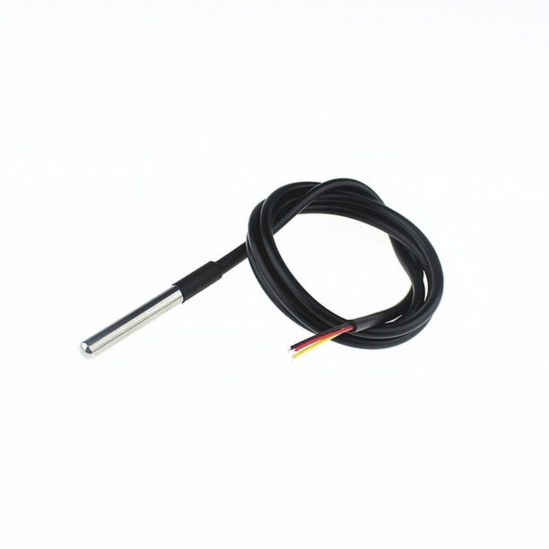 Sonde de température étanche en acier inoxydable DS1820, capteur 18B20 pour Arduino, 1 pièce