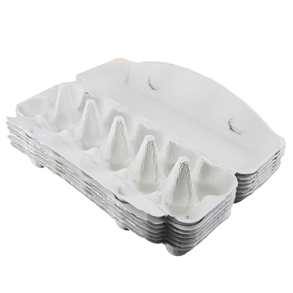 20pcs Egg Holders Ceramic Egg Trays Egg Storage Containers Egg Organizing Cases: Assorted Color 1