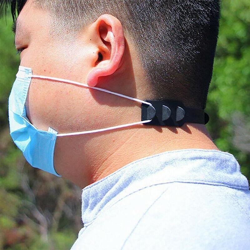 5/10/20pcs Universal Clasp Mask Hook Anti-slip Adjustable Belt Mask Ropes Elastic For Masks Unisex Mask Chains Clasp Mask Hook