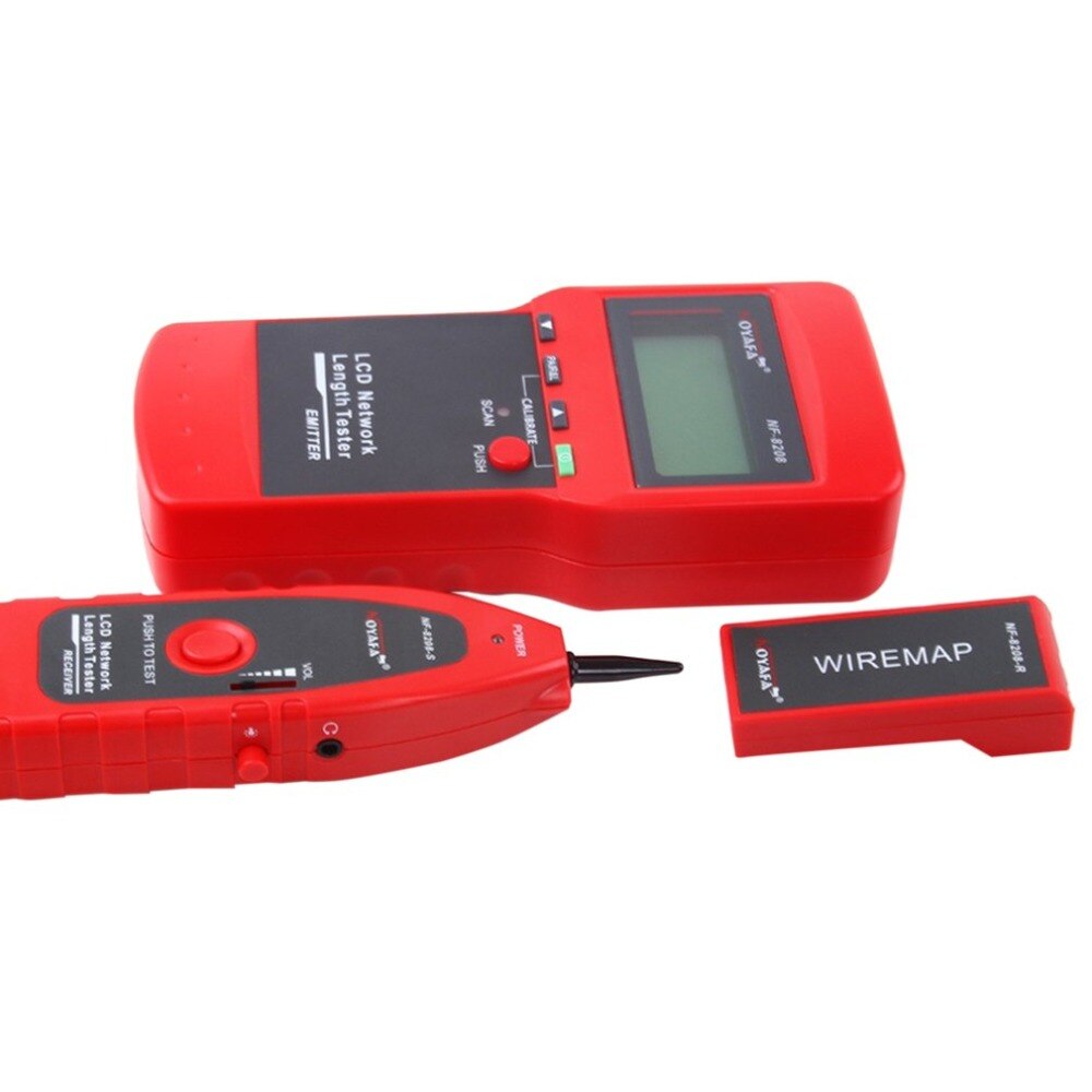 Noyafa NF-8208 Multipurpose LCD Display Network Telephone Cable Tester Tracker Line Finder Wire Tester Cable Locator