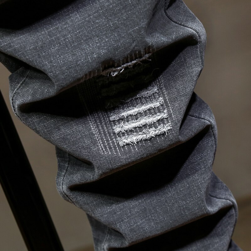 Pantalones vaqueros de talla grande para hombre, Vaqueros informales elásticos, de , a la , Harem, con bolsillos grandes, 7XL, 8XL, 9XL, 10XL