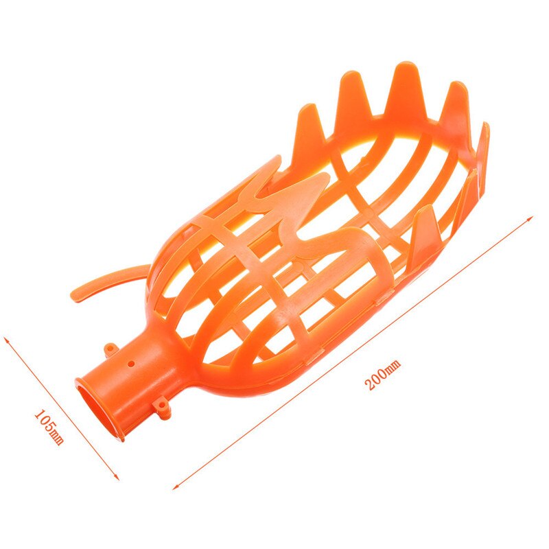 Invernadero de plástico recogedor de fruta herramienta de recolección de fruta granja de jardín dispositivo de recogida de invernaderos de jardín herramienta sin mango