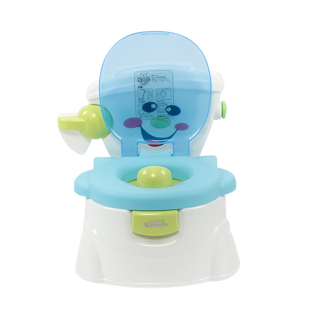 Lovely Cute Potty Chair for Boys and Girls Toddler Potty Training Toilet: Blue