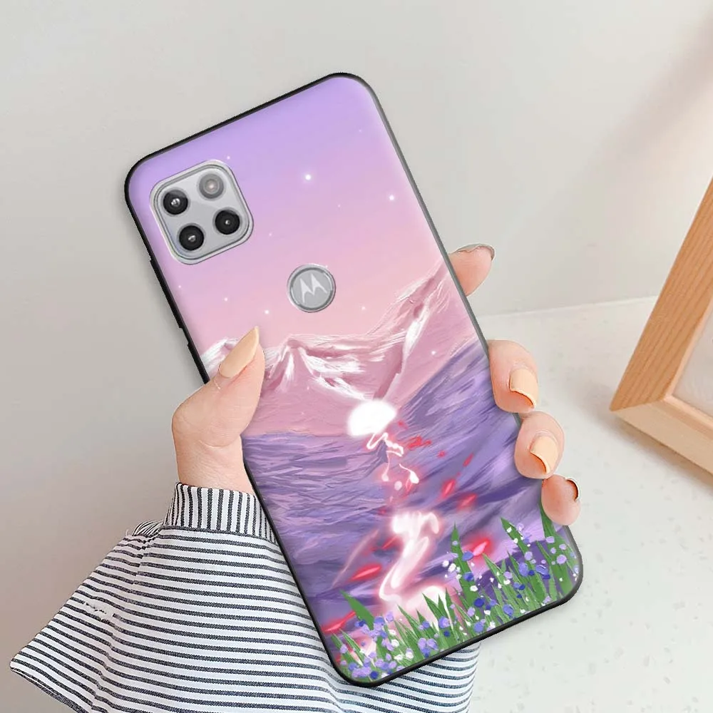 For Motorola Moto One 5G Ace Case XT2113-2 6.7" Cases for Moto One 5G Ace Protective Silicone Soft Cover One 5G Ace Capa
