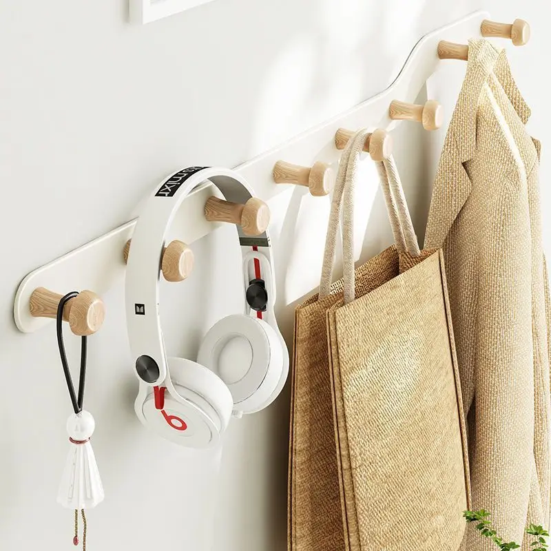 4/5/6/7/8 Tür hinten Haken Kleidung Mantel Hut Schal Schlüssel Kleiderbügel Wandre gal für Wohnzimmer Küche Bad Organizer Halter