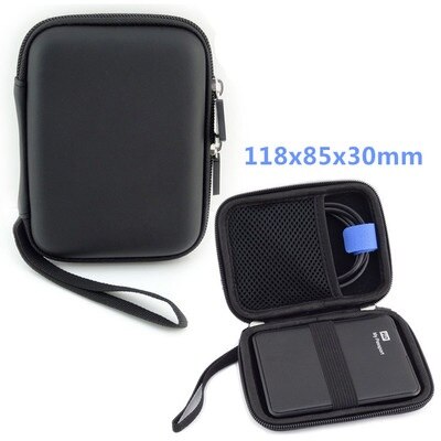 Housse de protection noire pour disque dur externe